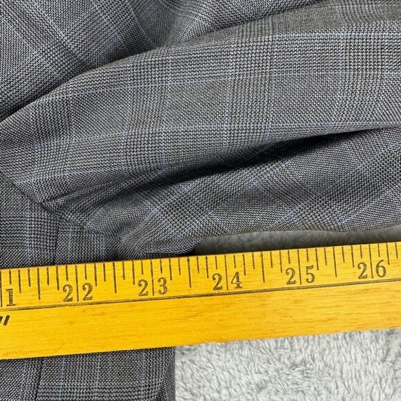 Burberry Grey Blazer 100% Wool Men’s Size 46 - Picture 3 of 15